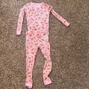Old Navy Pink Holiday Kids Pajama Set